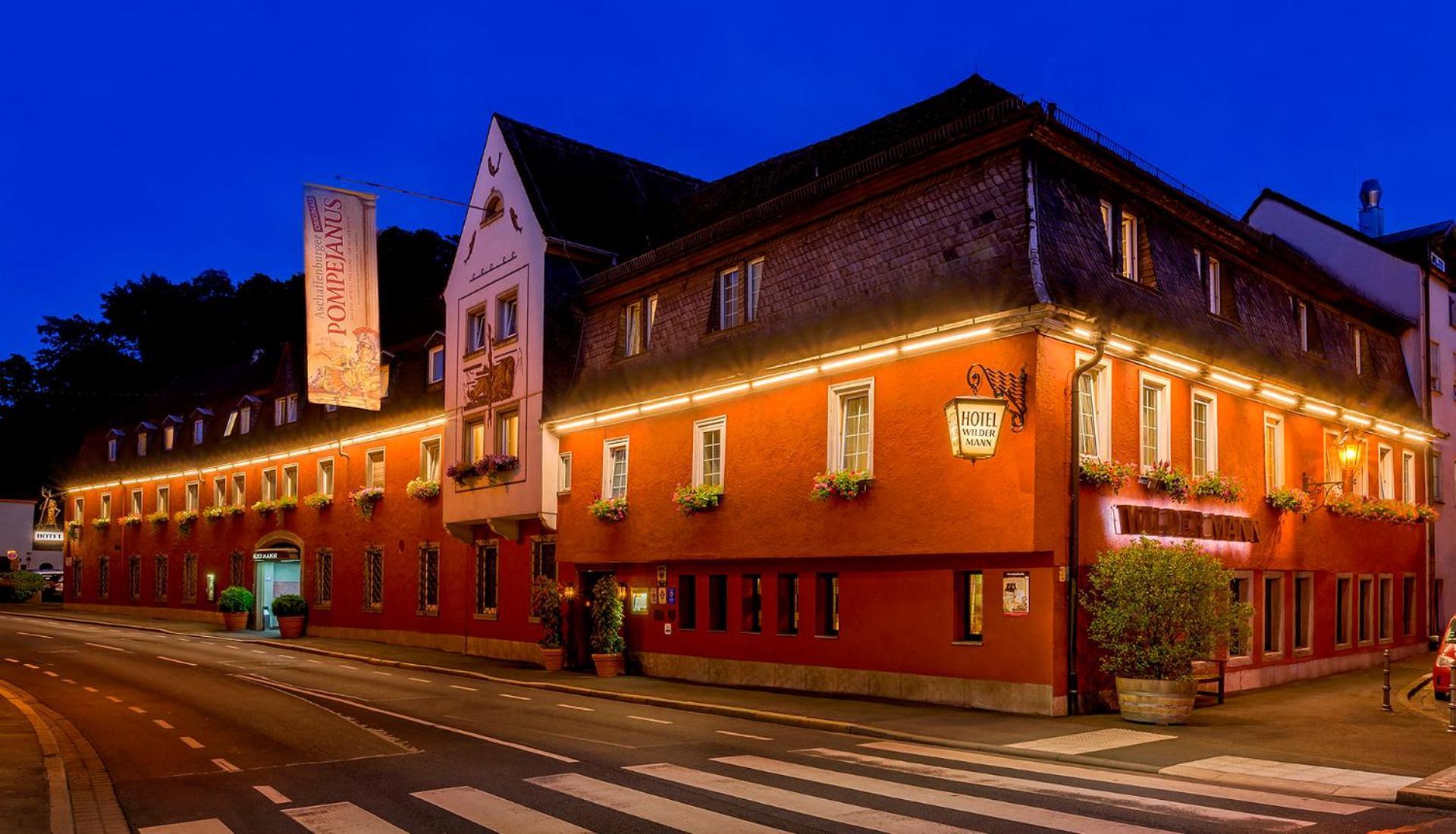 Hotel Wilder Mann Aschaffenburg Zewnętrze zdjęcie